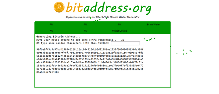 bitaddress krypto wallet
