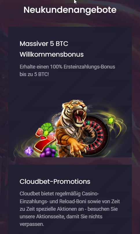 cloudbet-bonus