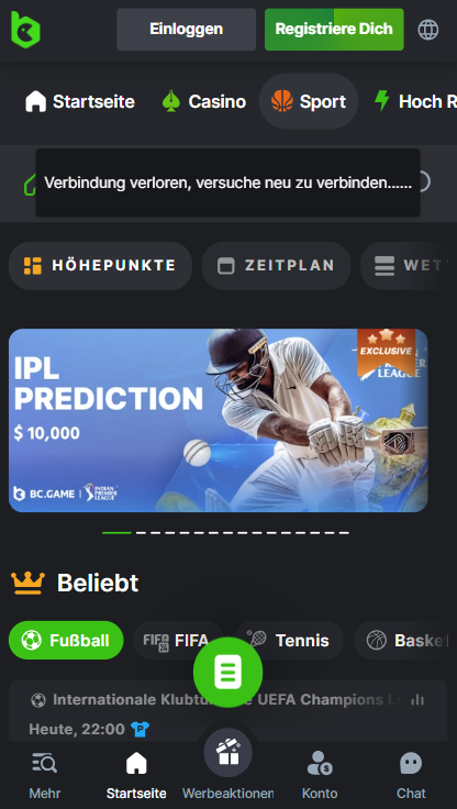 BC.game-kryptow&auml;hrung-wetten