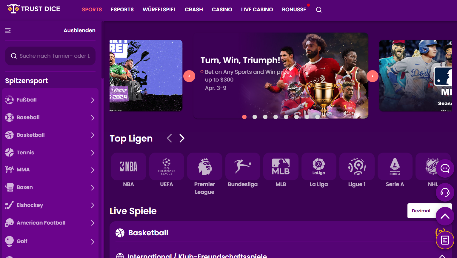 TrustDice-einige-beste-wettseiten